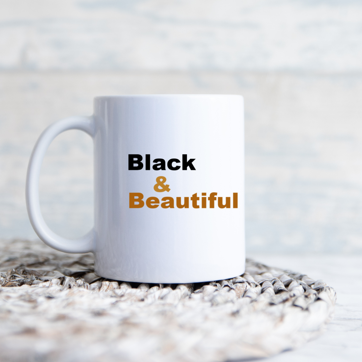 Black & Beautiful Coffee Mug