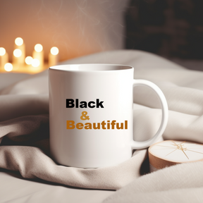 Black & Beautiful Coffee Mug