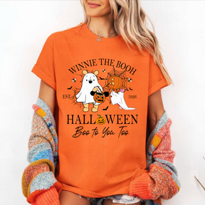 Retro Winnie The Pooh Halloween T Shirt For Spooky Season Shirt For Halloween Pooh Shirt Pooh And Friends Halloween Shirt Pooh Bear  Tee