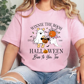 Retro Winnie The Pooh Halloween T Shirt For Spooky Season Shirt For Halloween Pooh Shirt Pooh And Friends Halloween Shirt Pooh Bear  Tee