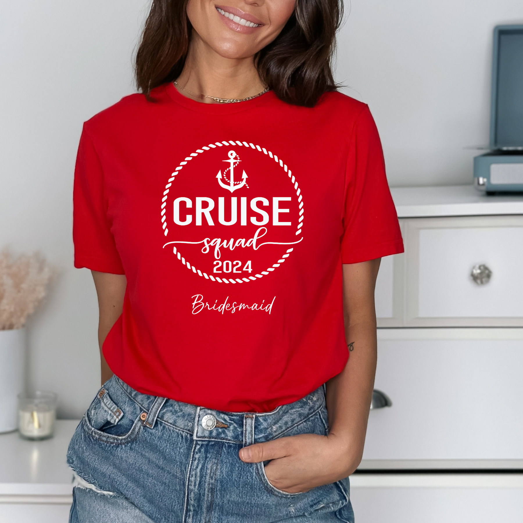 Custom Cruise Squad - Matching Family Vacation Cruise T-Shirt