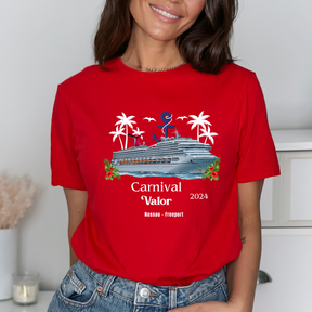 Carnival Valor Shirt - Matching Cruise Tees