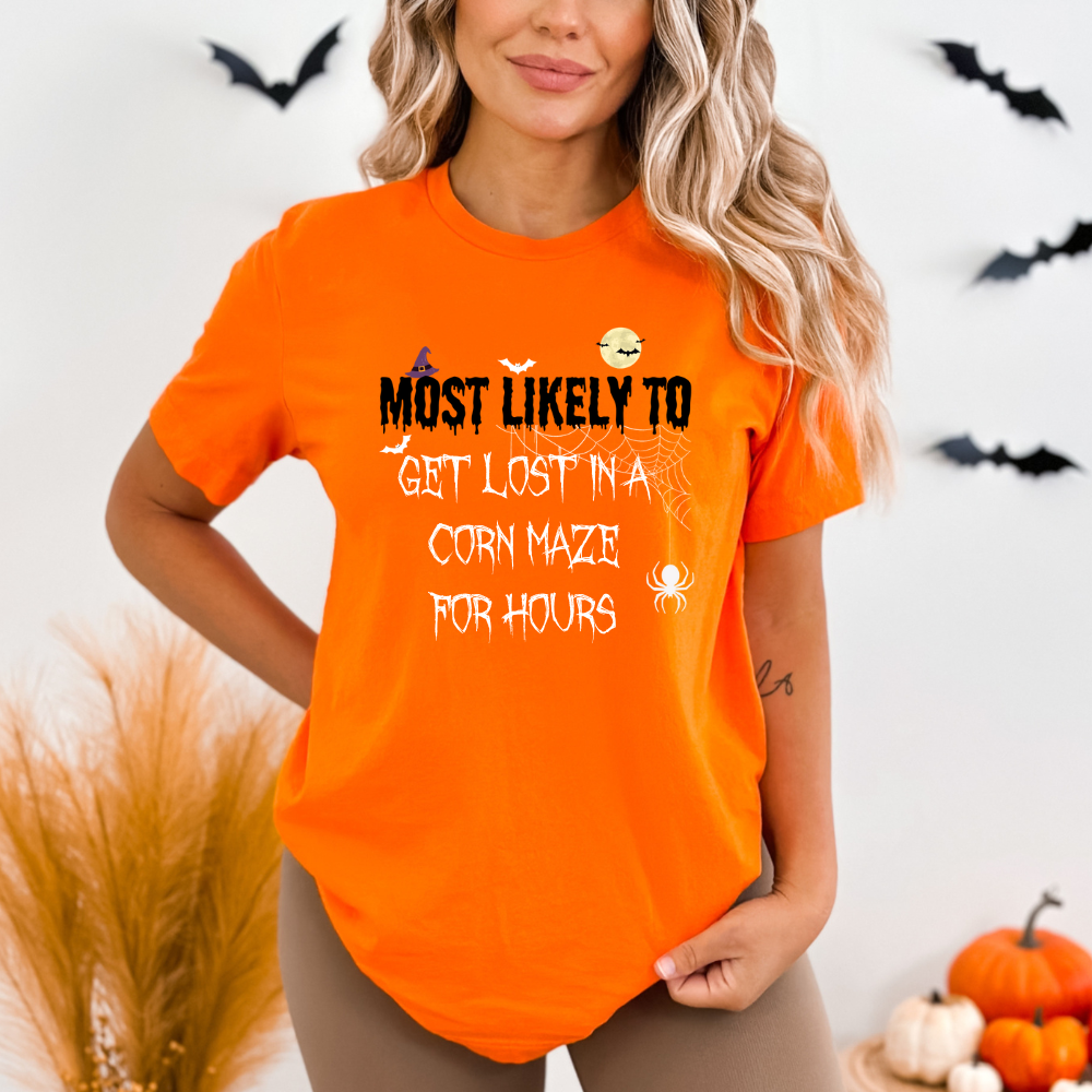 Matching Most Likely to Halloween Group Shirts