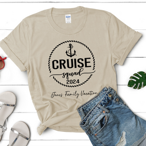 Custom Cruise Squad - Matching Family Vacation Cruise T-Shirt