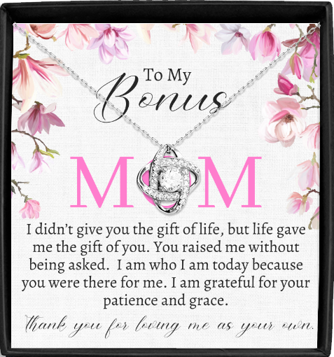 Love Knot Bonus Mom Gift For Step Mother