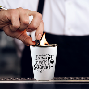 Let's Get Ready To Stumble - Shot Glass