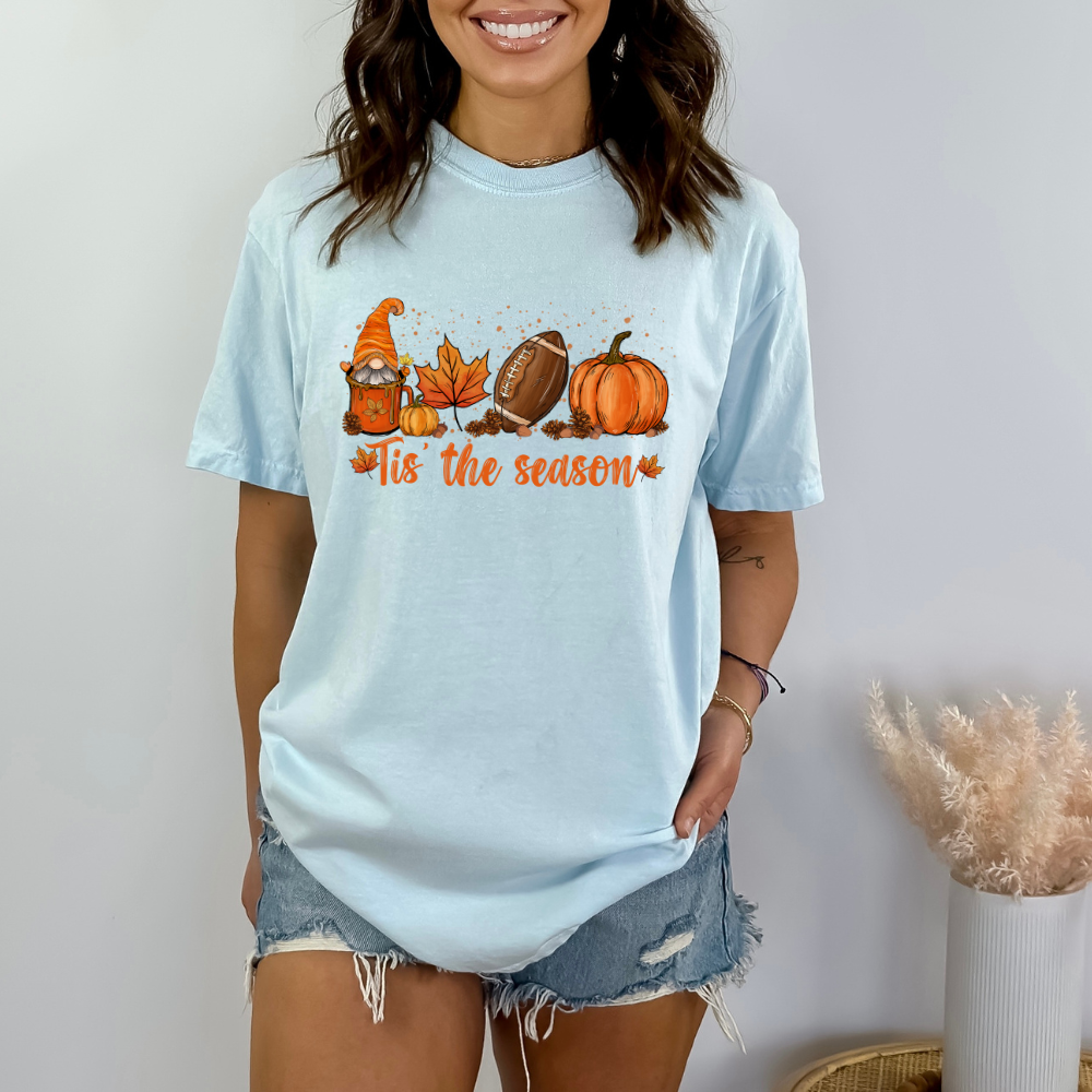 Tis The Season Fall Shirt For Fall Lovers - Autumn Thanksgiving Pumpkin Season