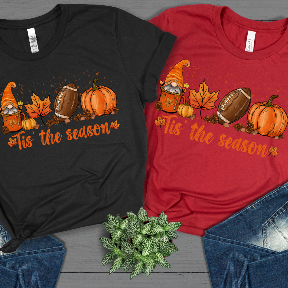 Tis The Season Fall Shirt For Fall Lovers - Autumn Thanksgiving Pumpkin Season