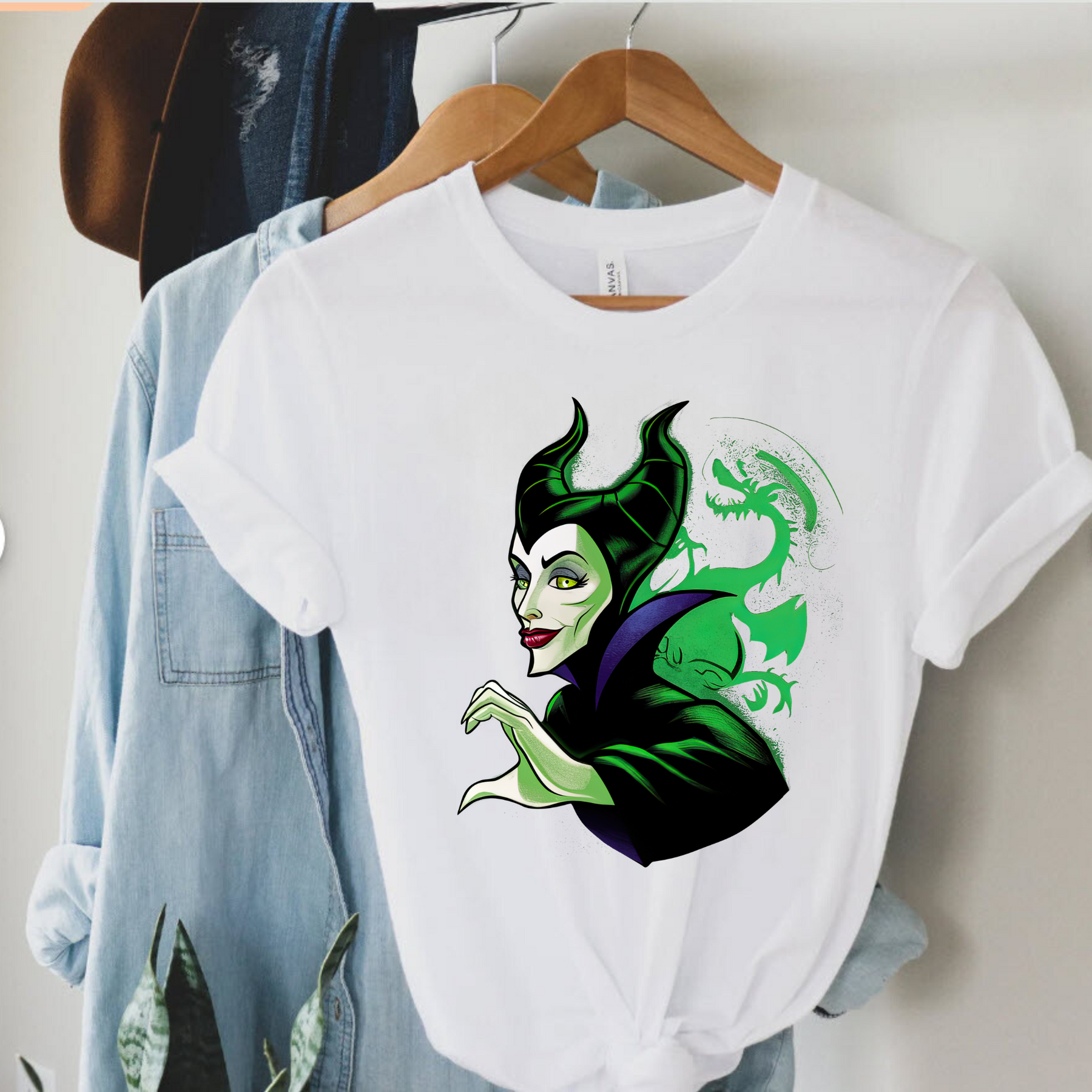 Maleficent And Hades Couple Halloween Shirt - Villian Couple Costume