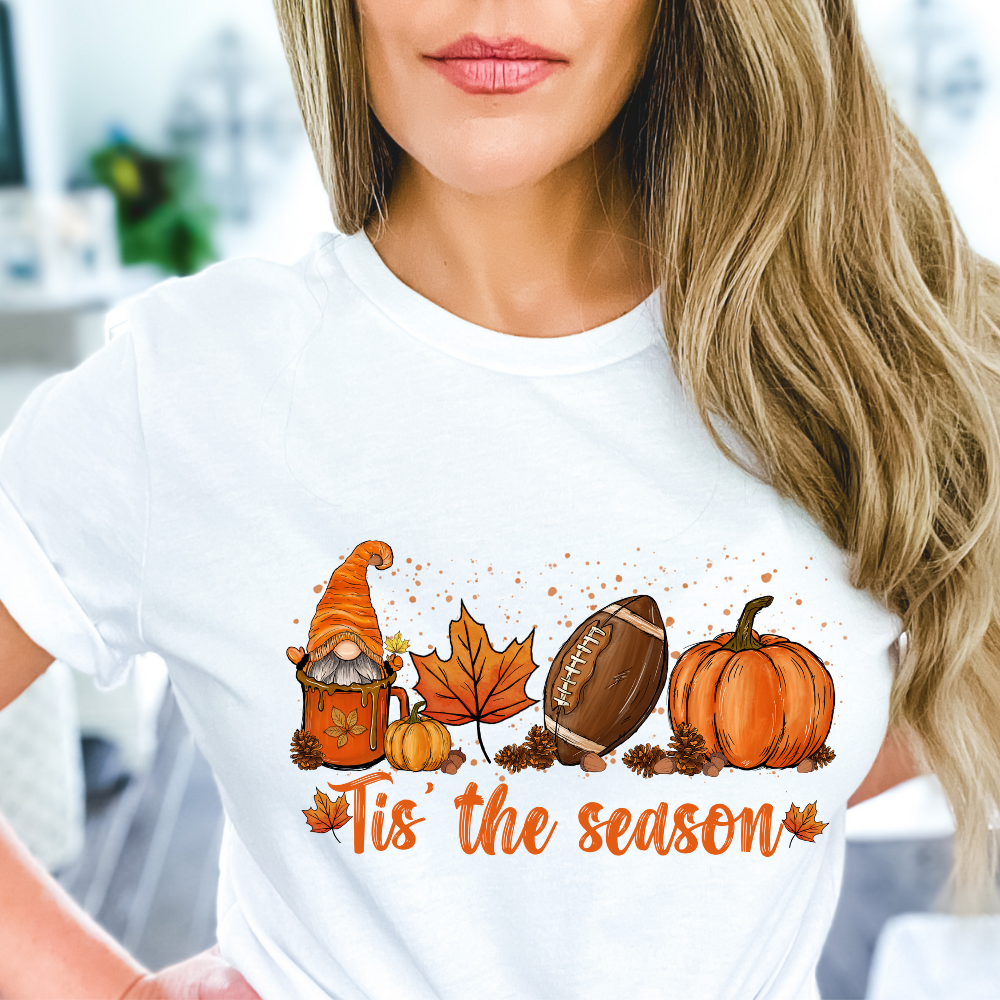 Tis The Season Fall Shirt For Fall Lovers - Autumn Thanksgiving Pumpkin Season