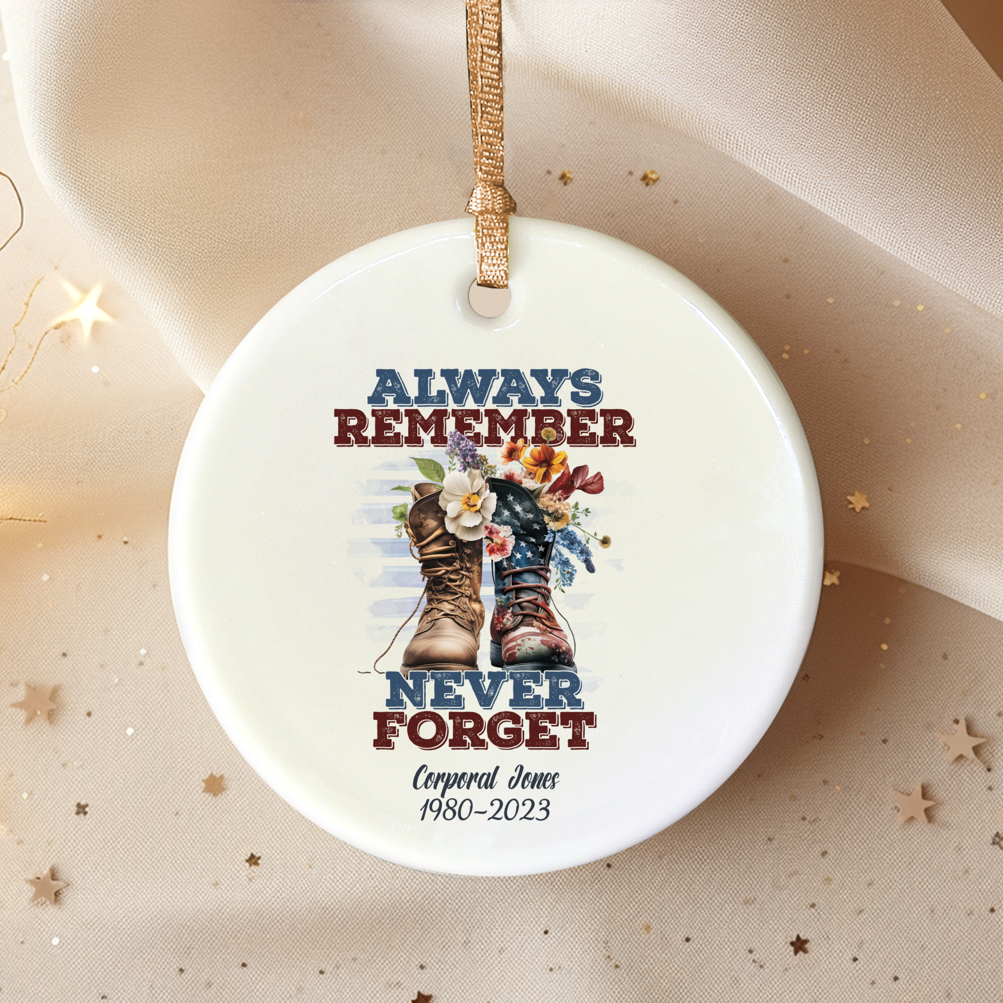 Loss of Loved One - Veteran Personalized Keepsake