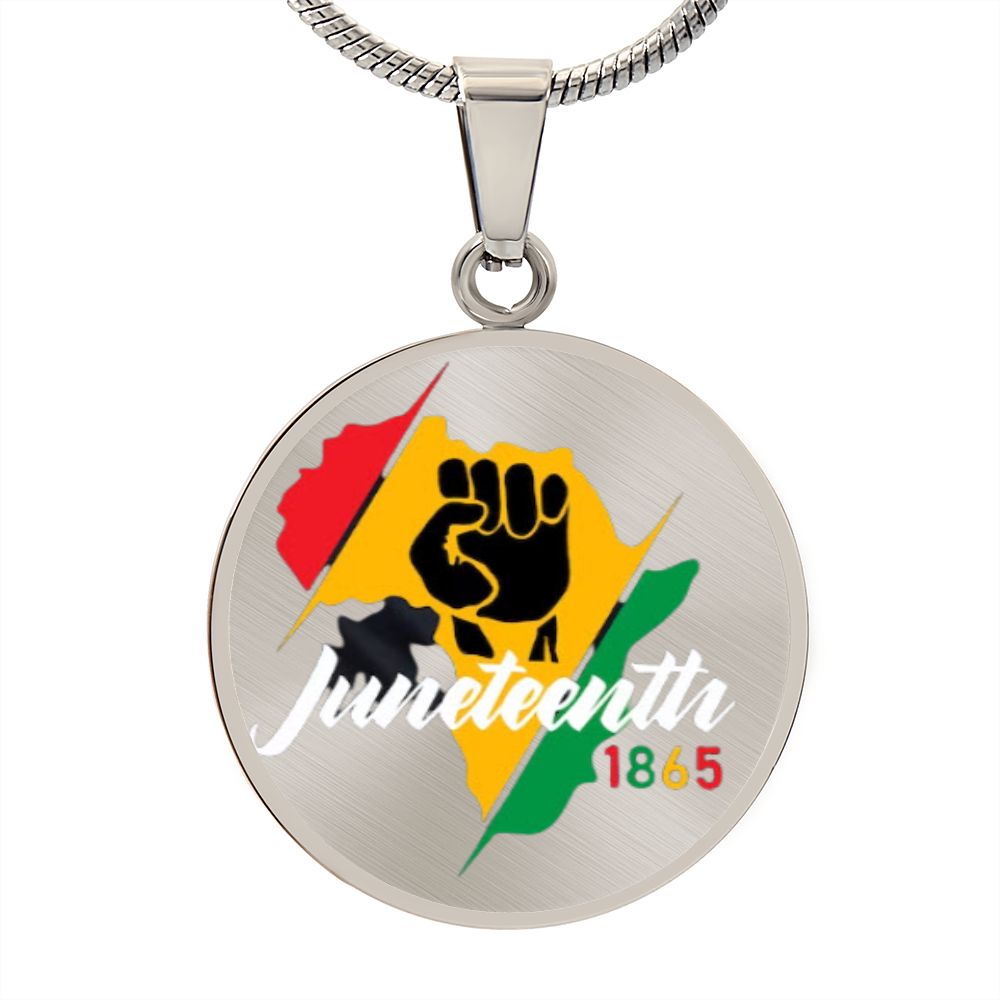 Juneteenth 1865 Pendent Necklace