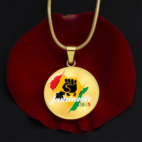 Juneteenth 1865 Pendent Necklace