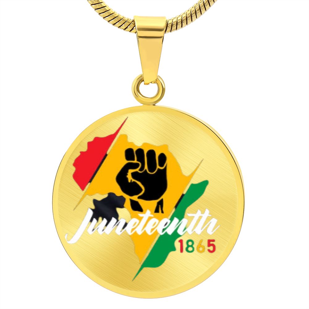 Juneteenth 1865 Pendent Necklace