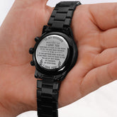 Personalized Engraved Watch For Husband - Never Forget That I Love You