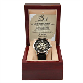 Men's Openwork Watch - Gift For Dad