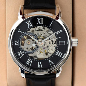 Men's Openwork Watch - Gift For Dad