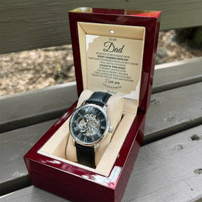 Men's Openwork Watch - Gift For Dad