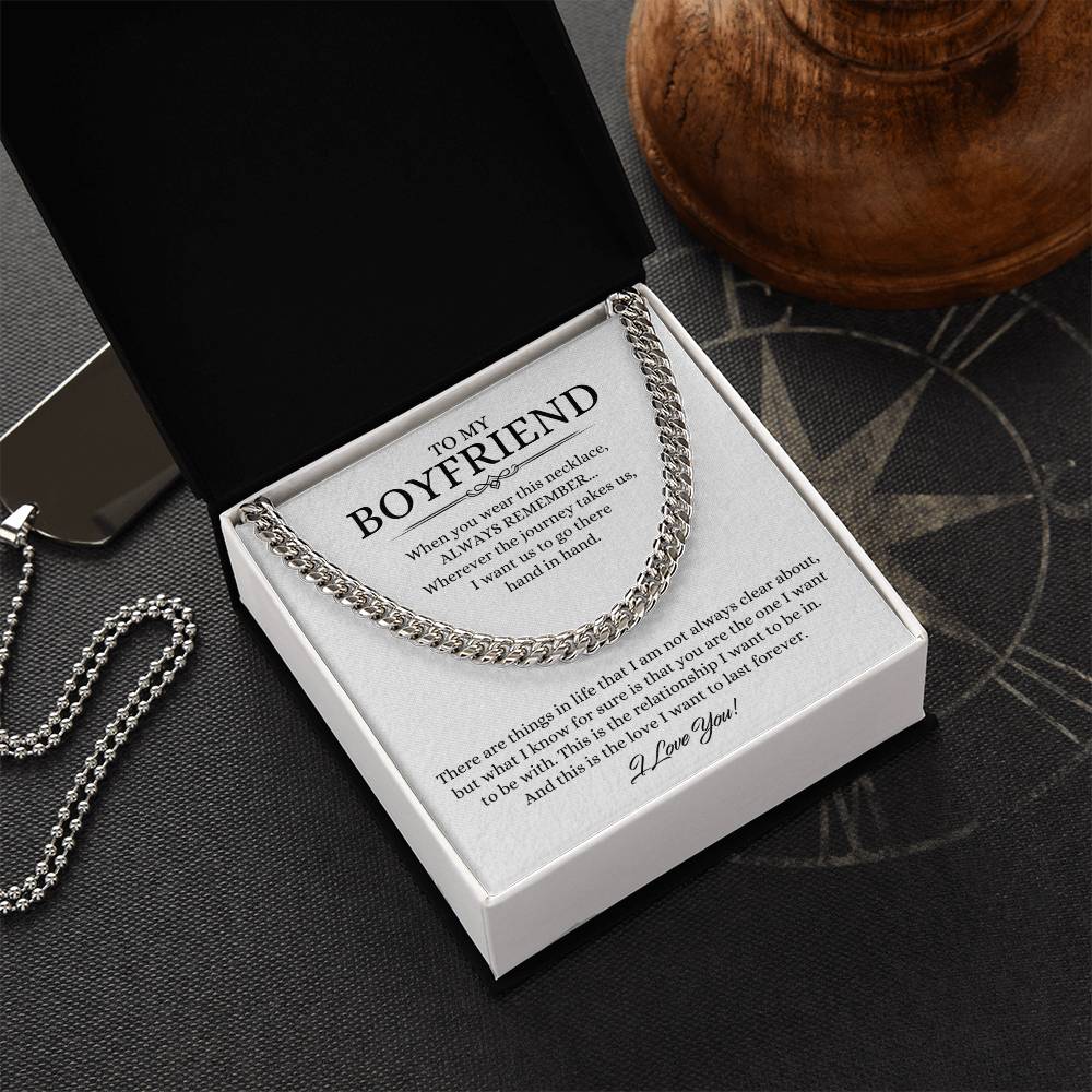 TicTok Copy of Promise Necklace: Gift For Boyfriend