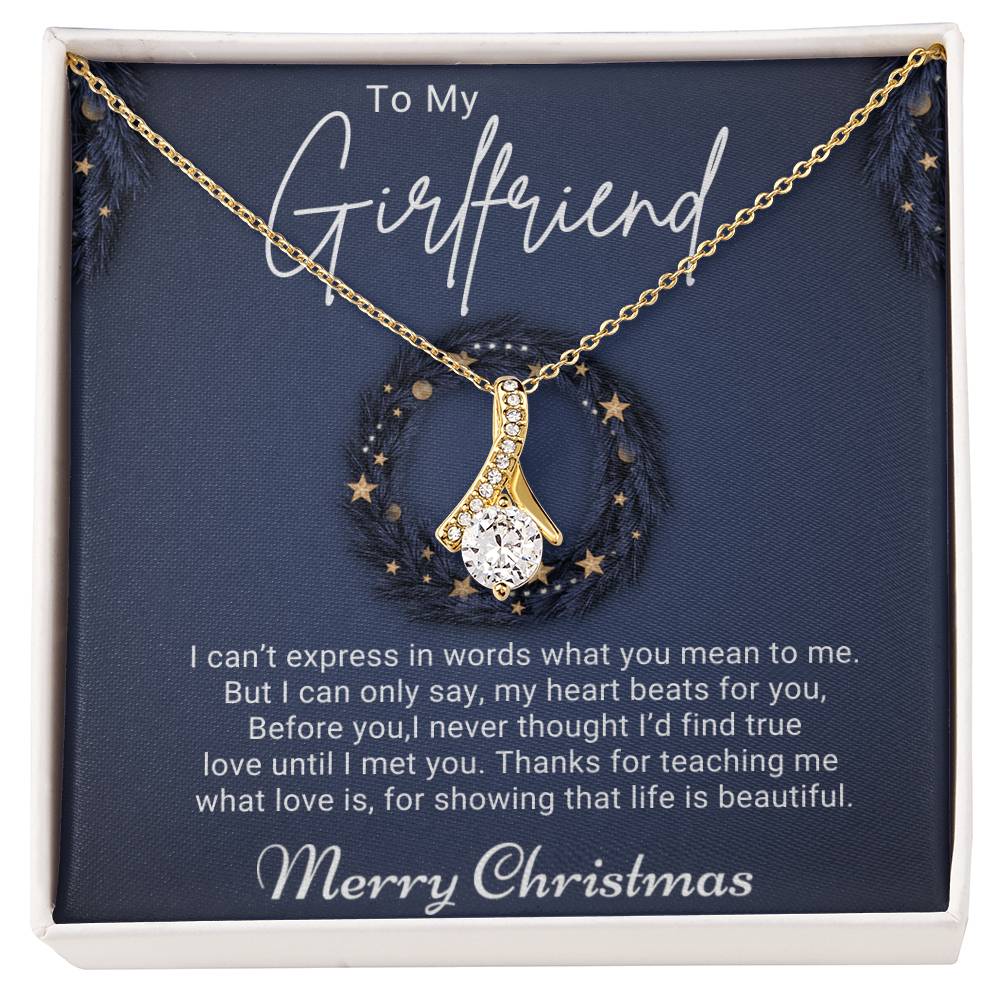 Girlfriend Necklace Gift Necklace For Girlfriend Jewelry Girlfriend Gift