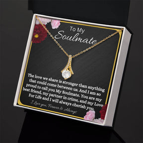 To My Soulmate Necklace - Gift For Anniversary Christmas Birthday Valentine's