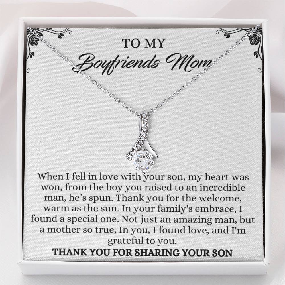 Family Embrace: Boyfriends Mom Gift