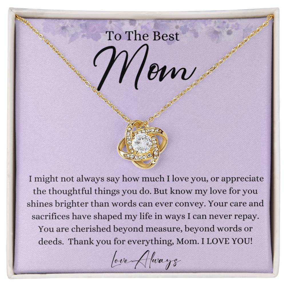 Cherished Beyond Measure - Gift For Mom