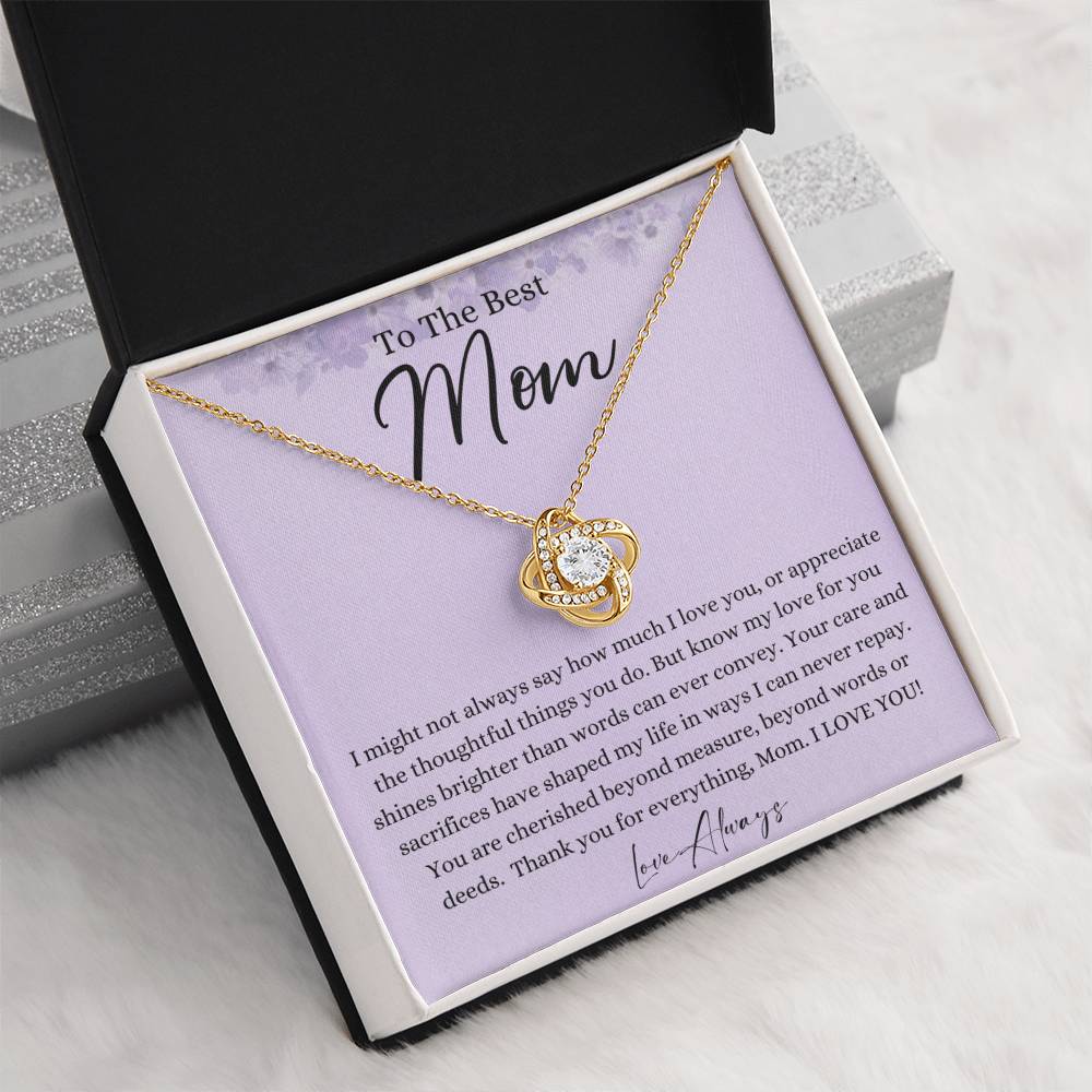 Cherished Beyond Measure - Gift For Mom