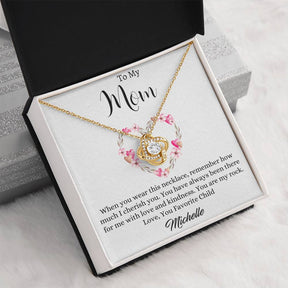 To My Mom Necklace - Gift For Mom