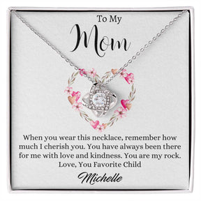 To My Mom Necklace - Gift For Mom