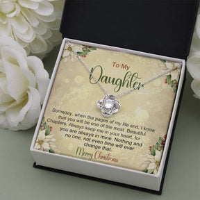 Daughter Necklace For Christmas - Gift From Mom or Dad