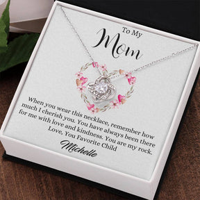 To My Mom Necklace - Gift For Mom