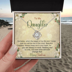 Daughter Necklace For Christmas - Gift From Mom or Dad