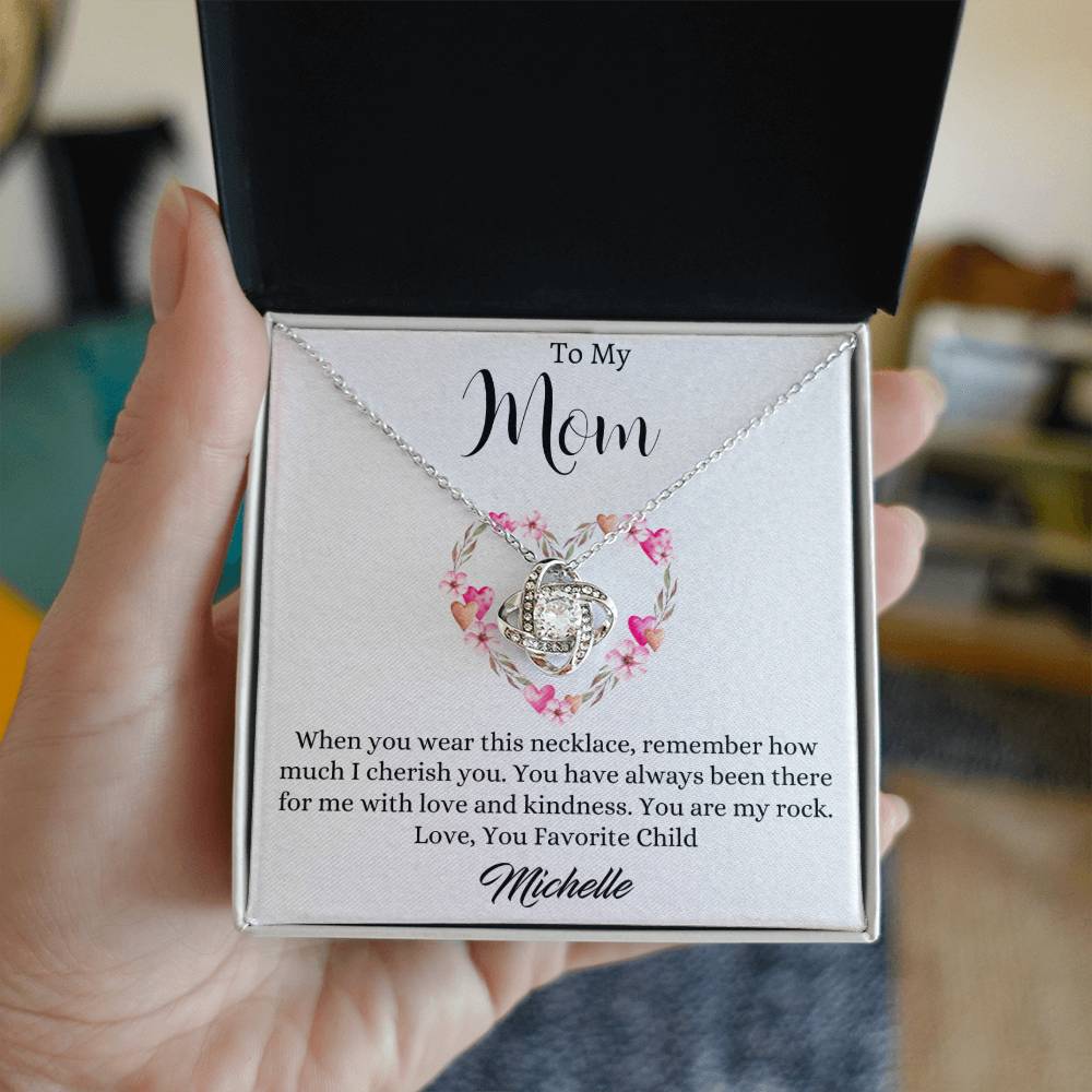 To My Mom Necklace - Gift For Mom