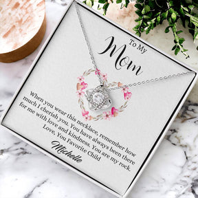 To My Mom Necklace - Gift For Mom