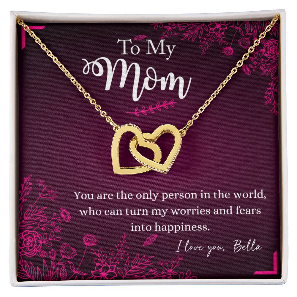 To My  Mom Necklace - Gift For Mom