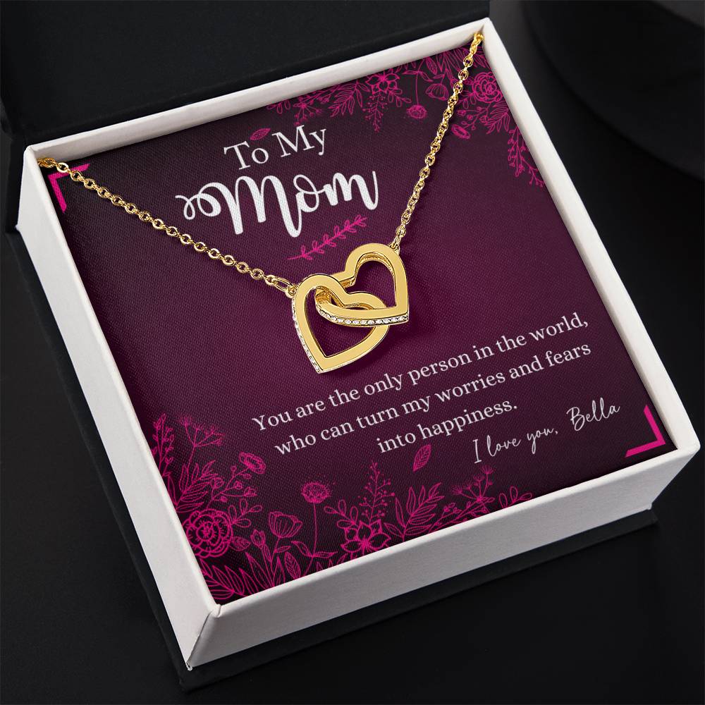 To My  Mom Necklace - Gift For Mom