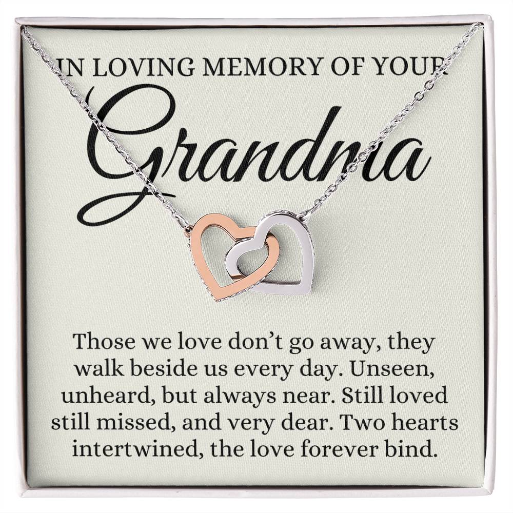 In Loving Memory Of Your Grandma - Gift For Loss Of Loved One