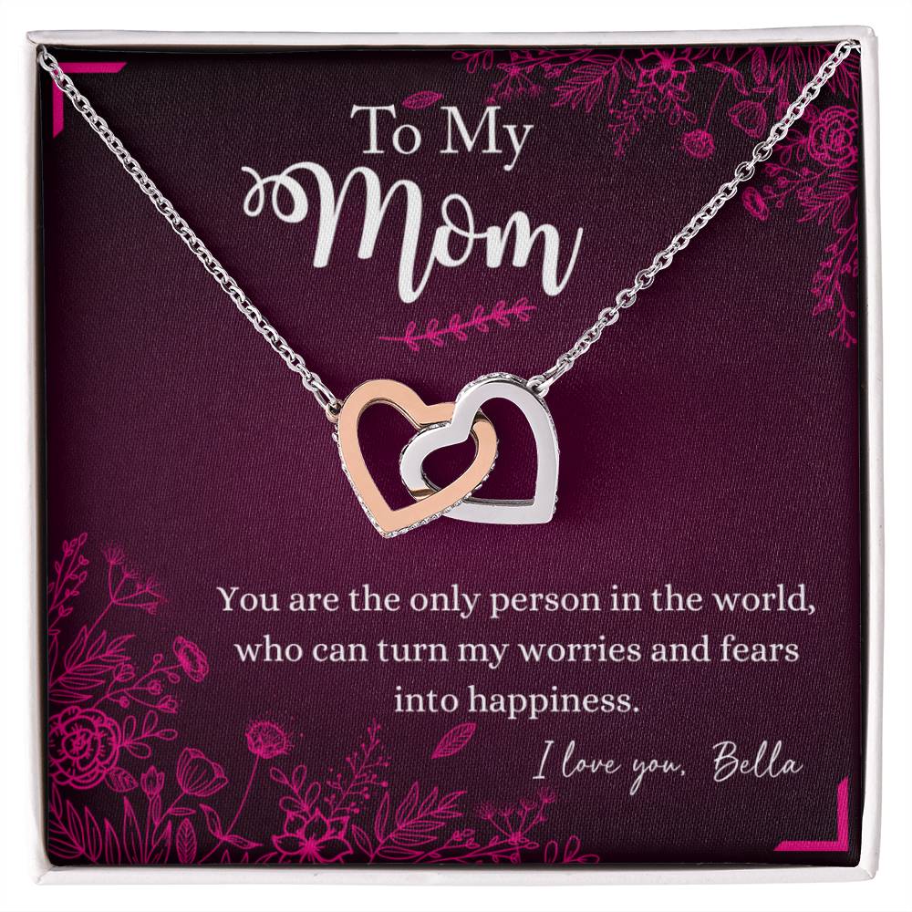 To My  Mom Necklace - Gift For Mom