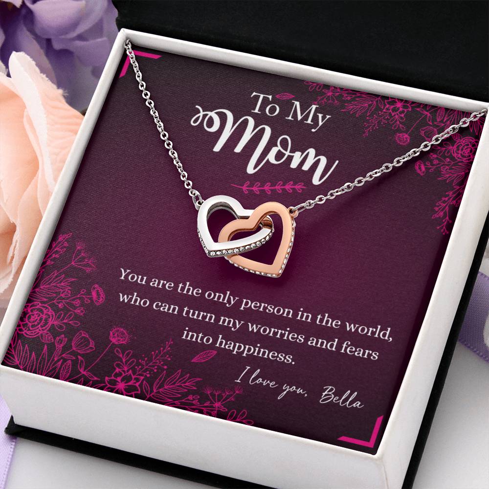 To My  Mom Necklace - Gift For Mom