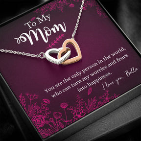 To My  Mom Necklace - Gift For Mom