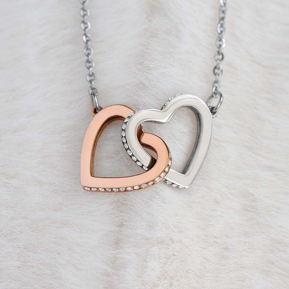 Big Sister/Little Sister Connecting Hearts Necklace