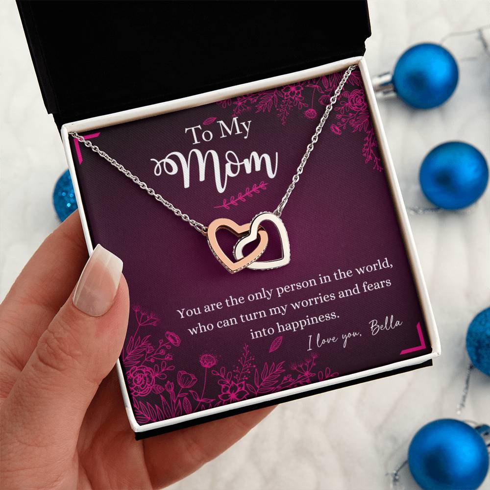 To My  Mom Necklace - Gift For Mom