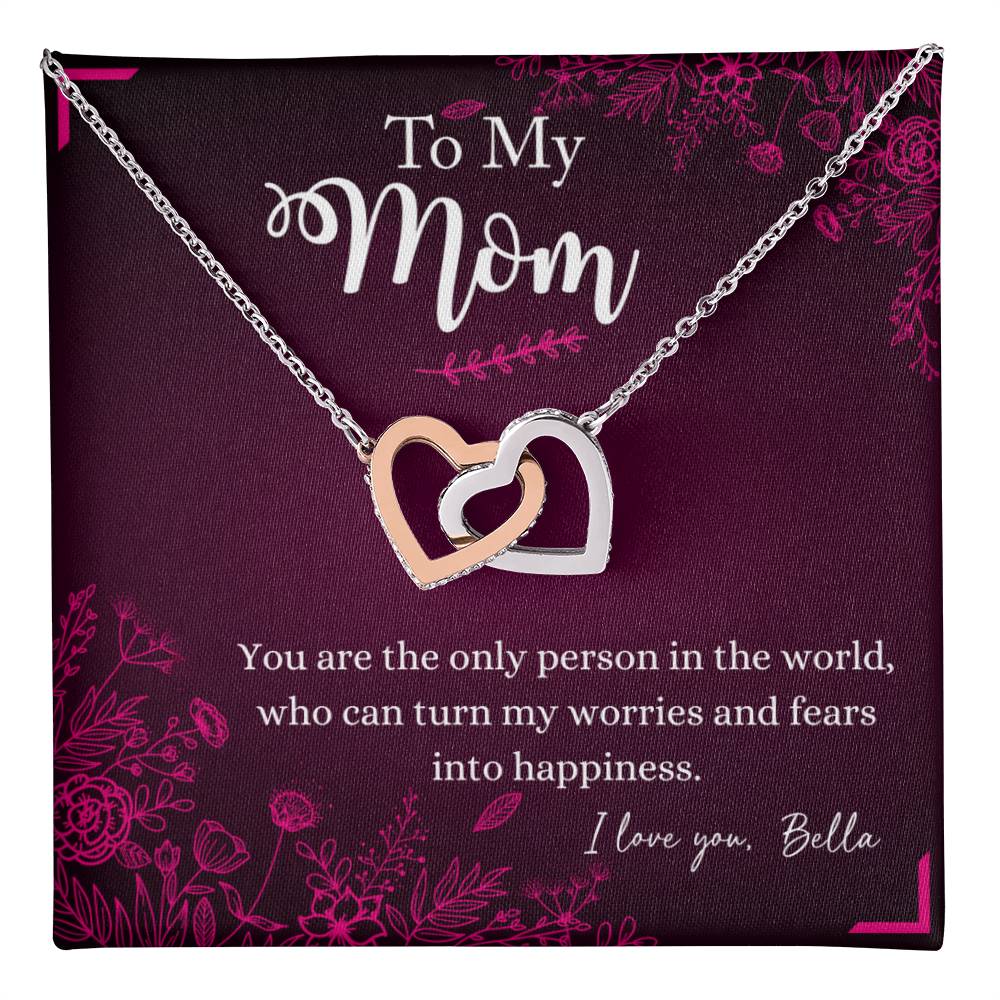 To My  Mom Necklace - Gift For Mom