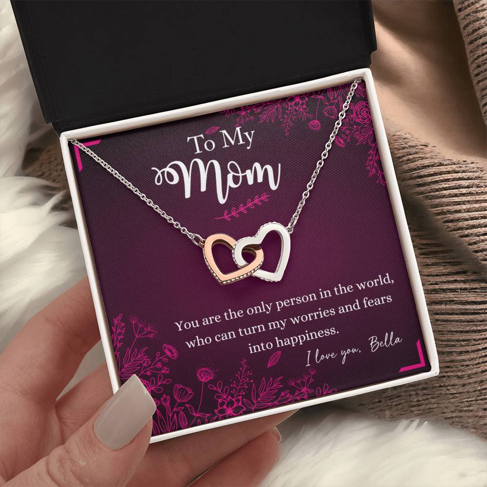 To My  Mom Necklace - Gift For Mom