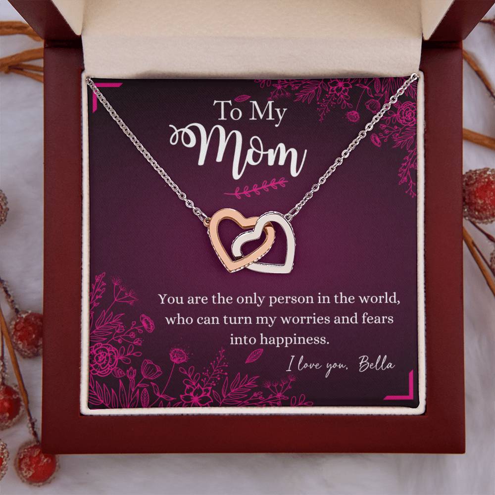 To My  Mom Necklace - Gift For Mom