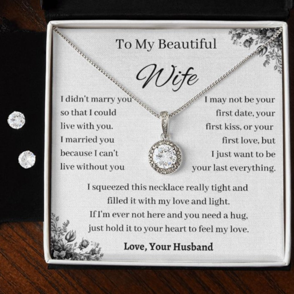 Eternal Hope Wife Necklace and Earring Set