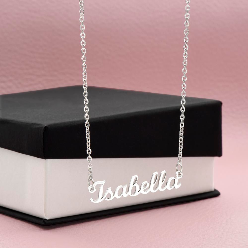 Personalized Script Name Necklaces - Personalized Gift For Her