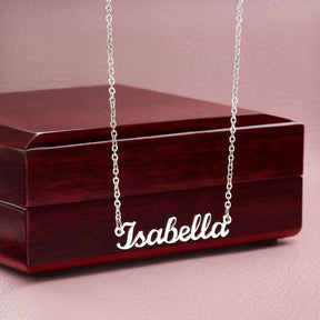 Personalized Script Name Necklaces - Personalized Gift For Her