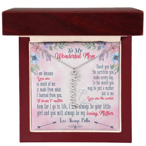 To My Mom Name Necklace - Gift For Mom